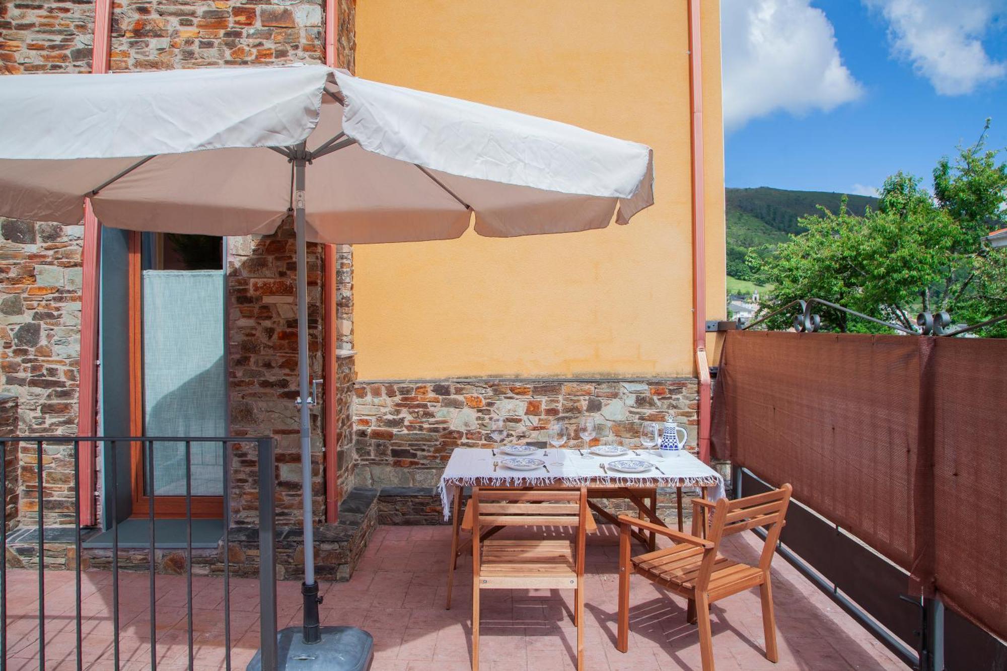 Apartamentos Rurales Tin Turismo Santa Eulalia de Oscos Kültér fotó