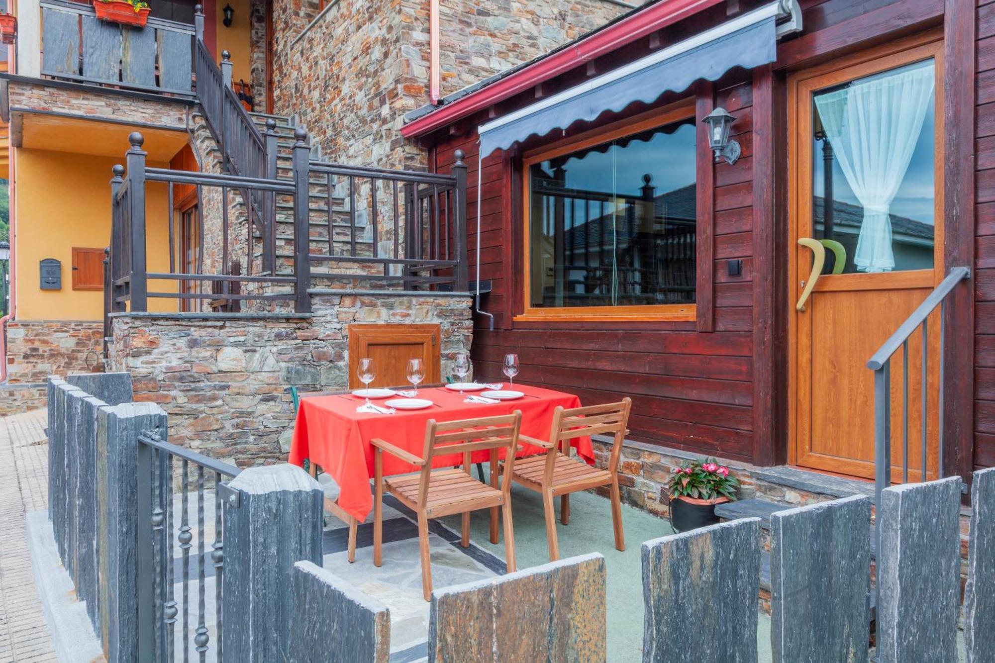 Apartamentos Rurales Tin Turismo Santa Eulalia de Oscos Kültér fotó