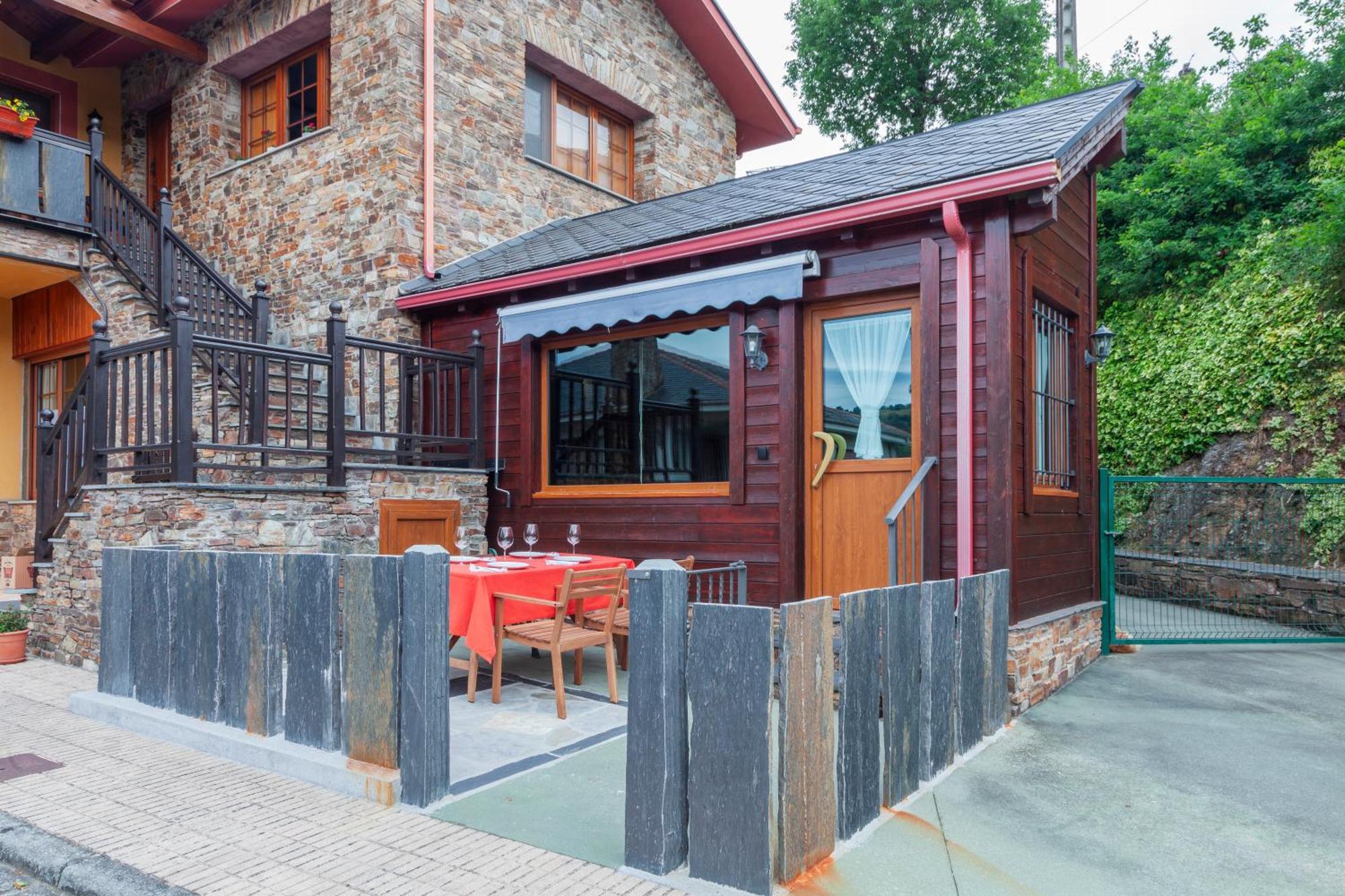 Apartamentos Rurales Tin Turismo Santa Eulalia de Oscos Kültér fotó