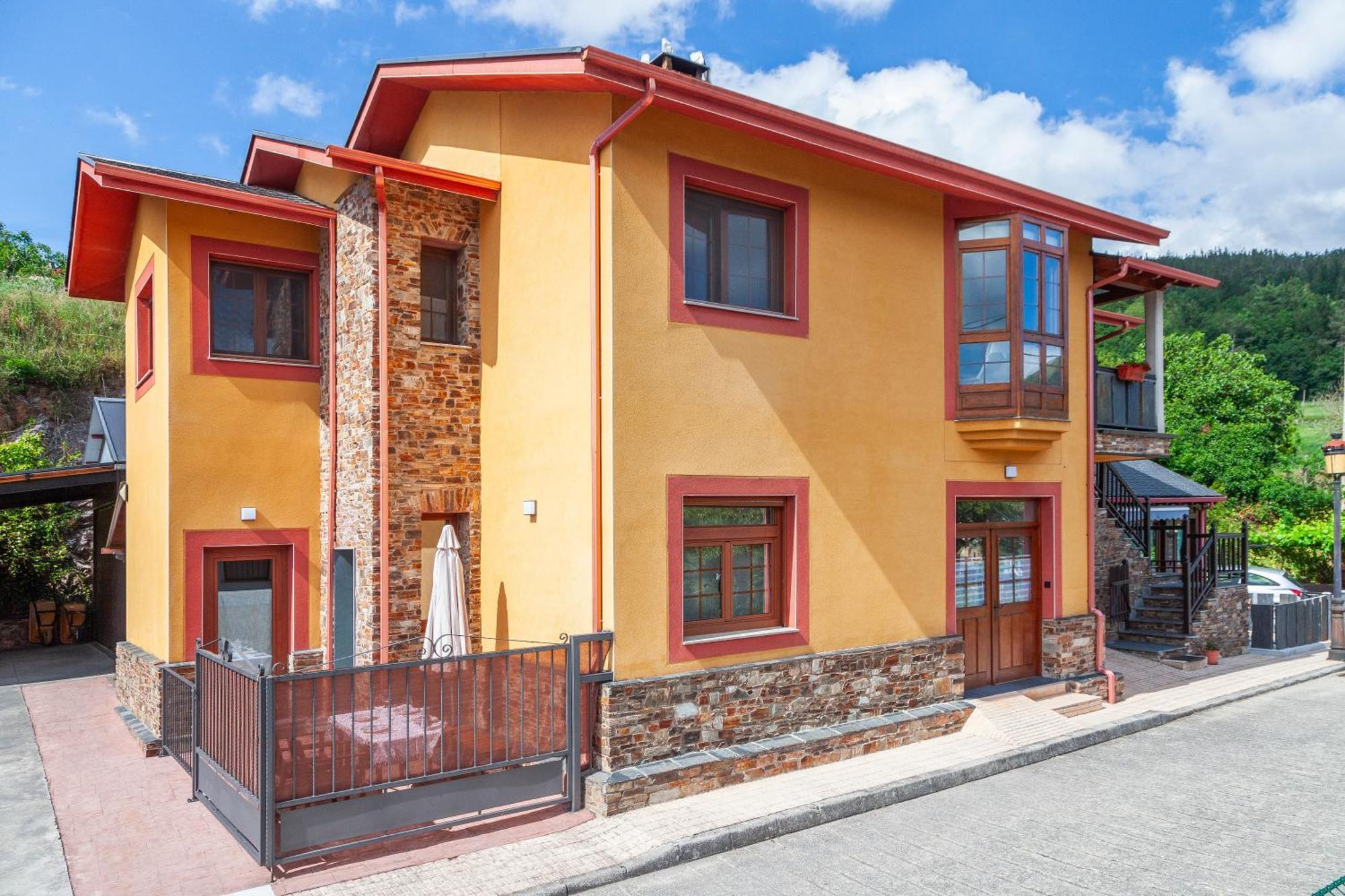 Apartamentos Rurales Tin Turismo Santa Eulalia de Oscos Kültér fotó